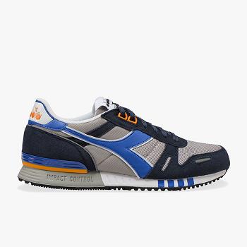 Diadora Titan Siva / Tmavomodre - Panske Tenisky